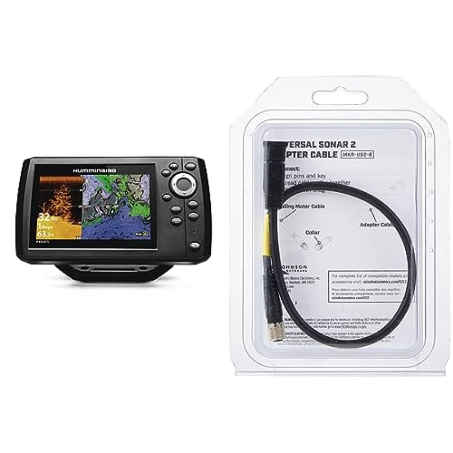 Fishing Gps - Helix 5 Fishfinder en accessoirespakket voor
