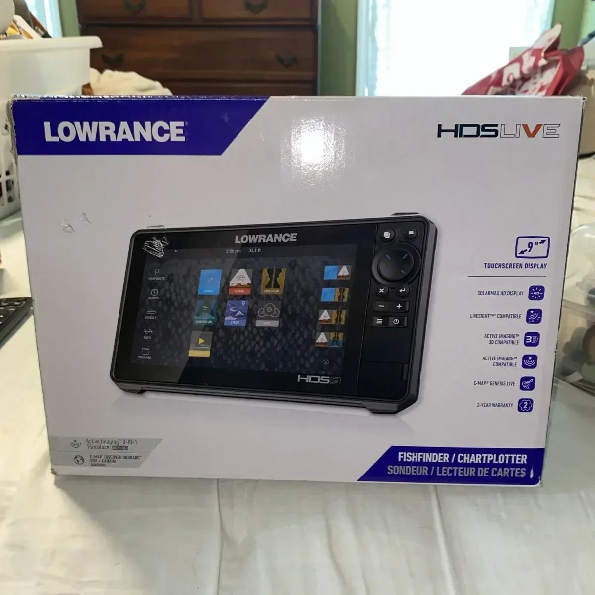 Fish Finder Transducer - GLOEDNIEUW Lowrance HDS PRO 12 Inch