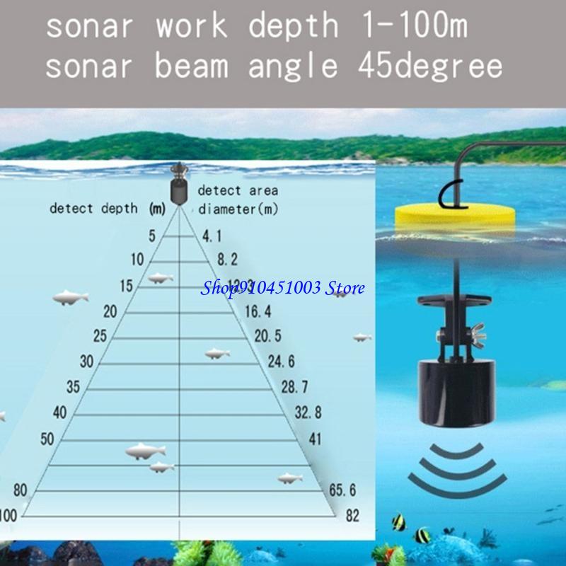Fishing Depth Finder - 77HC draagbare sonar viszoekers handheld vissen