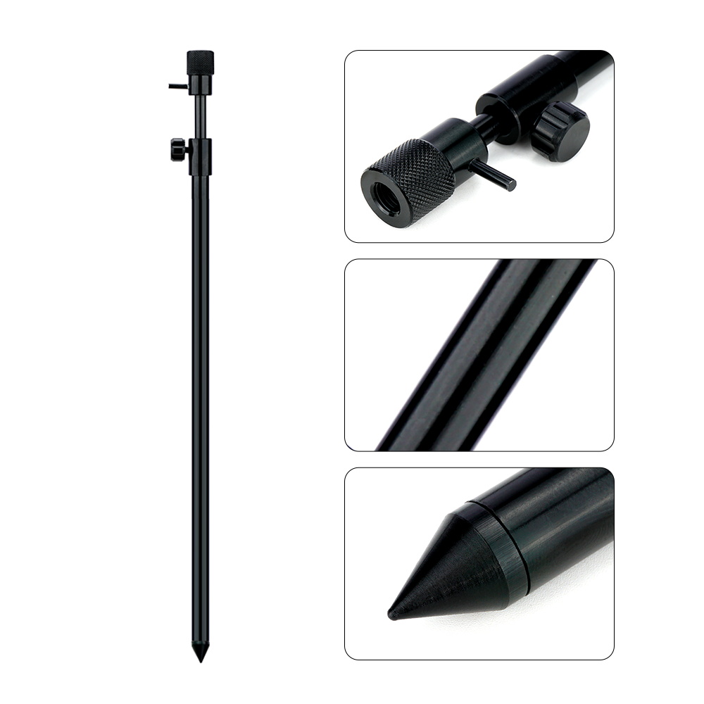 Bite Alarm - Hirisi Aluminium Karperhengelsteunen 25-40cm en 40-70cm