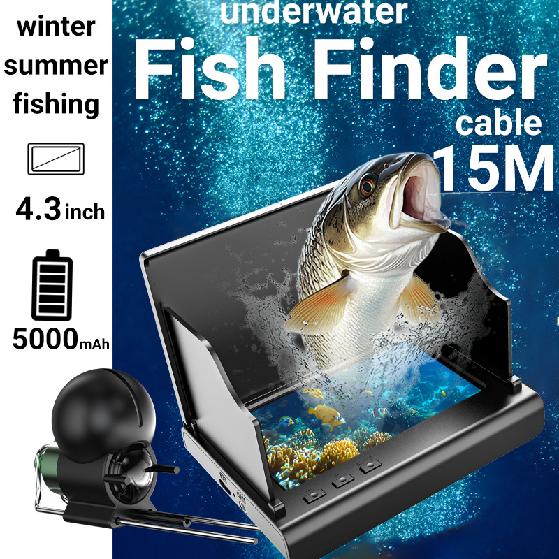 Fishing Camera - 4,3 inch ijsviscamera viszoeker 1080P HD