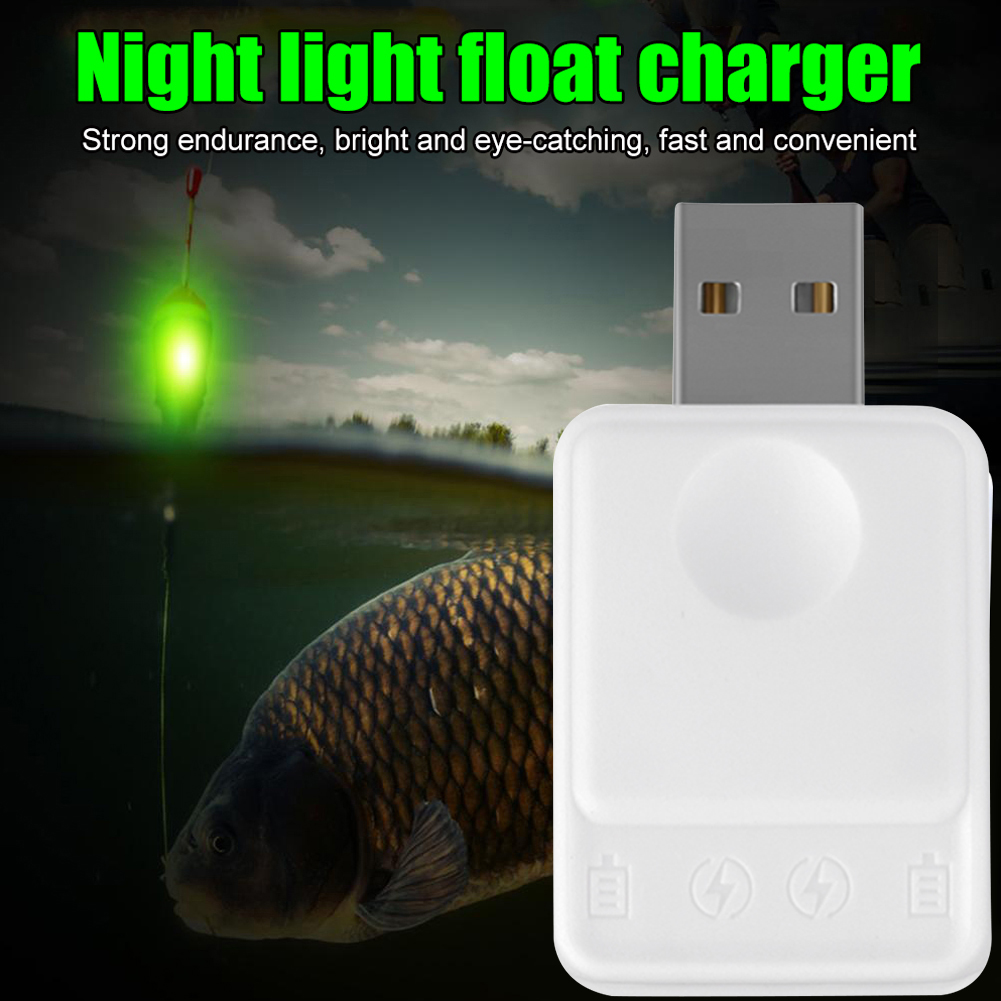 Fish Finder Charger - Lichtgevende USB-oplader CR425 batterij Oplader voor
