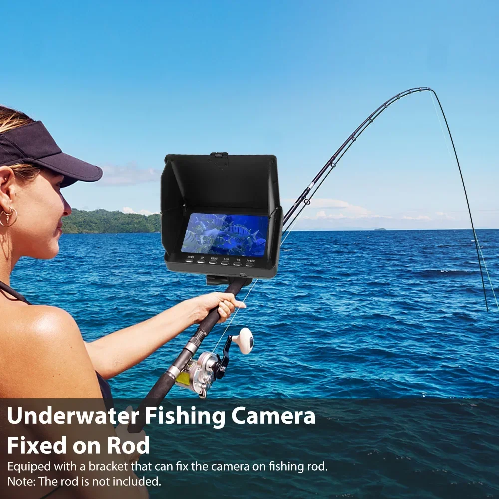 Fishfinder 5,0 inch LCD-scherm - Fishing Camera recensie en prijs