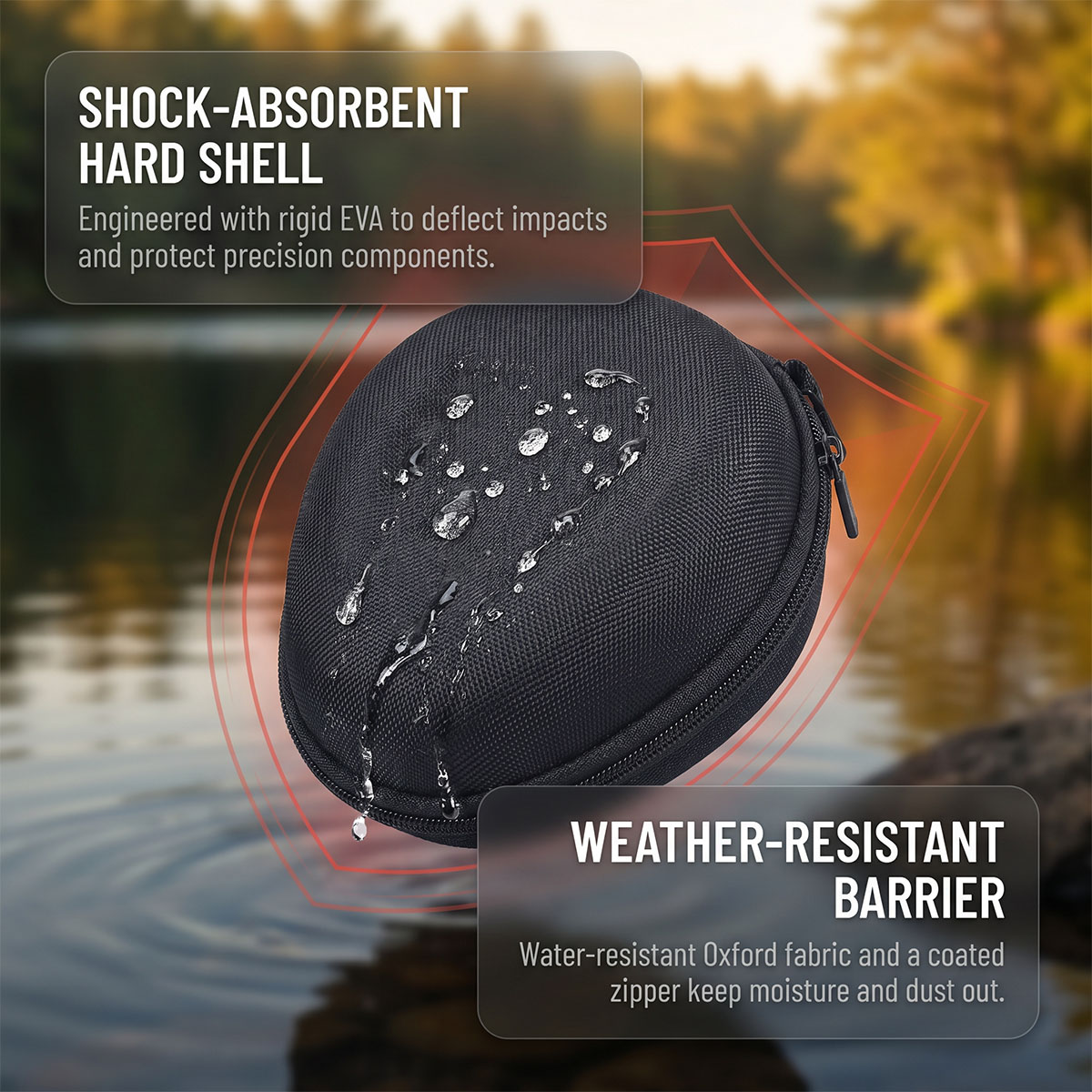 Beschermhoes voor vismolens me - Fish Finder Case recensie en prijs