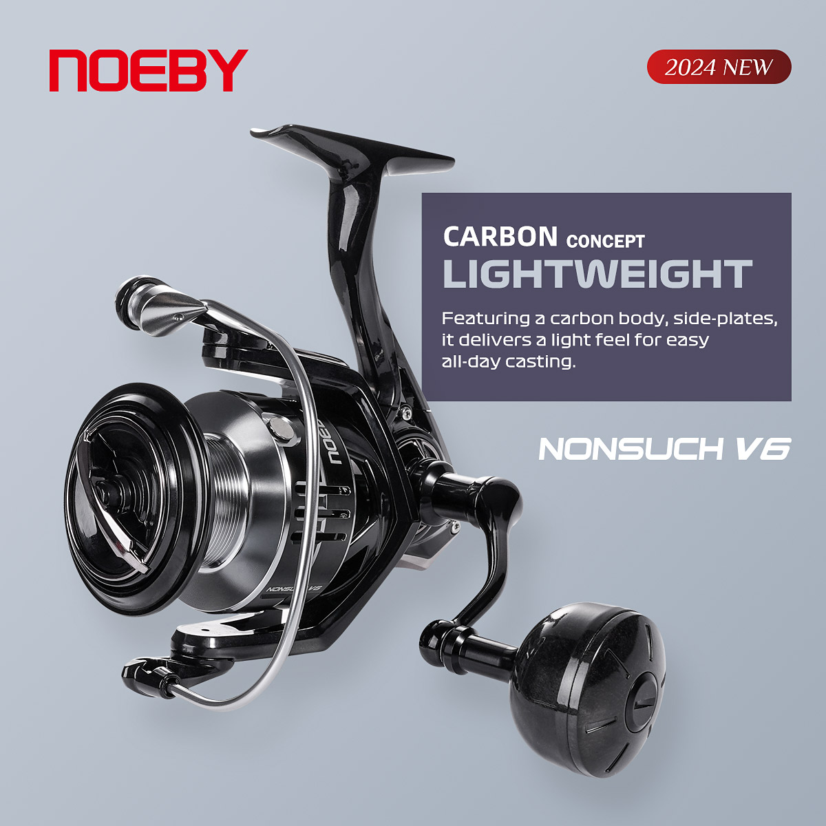 Noeby Carbon Spinning Visserij - Abu Garcia Reel Max recensie en prijs