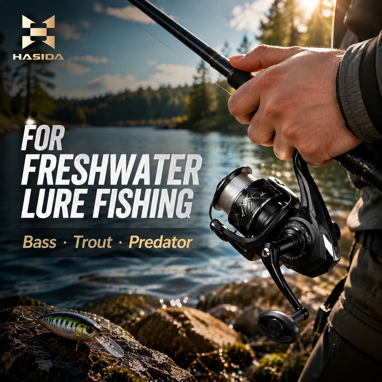 HASIDA AULA Air Spinning Reel  - Abu Garcia Reel Max recensie en prijs