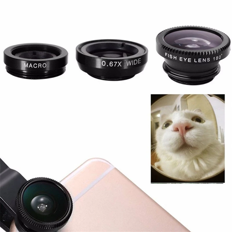 3-in-1 Fisheye Telefoonlens 0. - Fishing Camera recensie en prijs