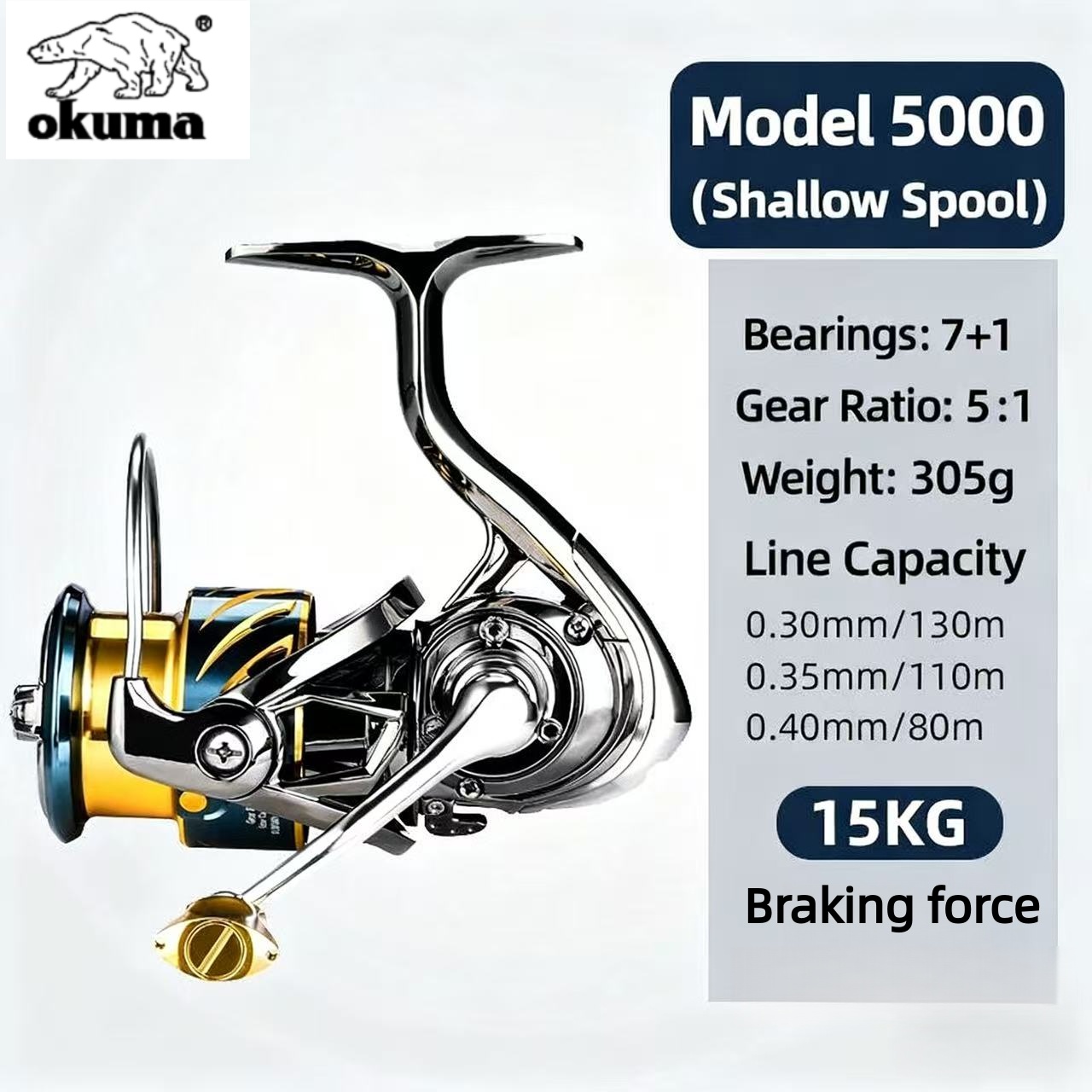 Okuma Visgerei Spinning Reel U - Abu Garcia Reel Max recensie en prijs