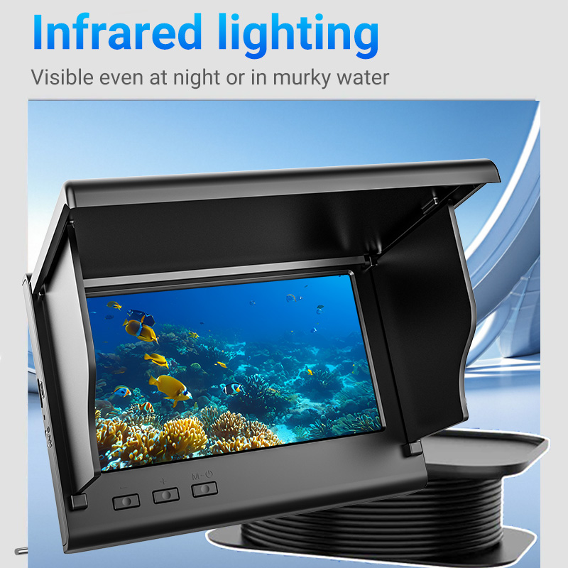 4,3 inch ijsviscamera viszoeke - Fishing Camera recensie en prijs