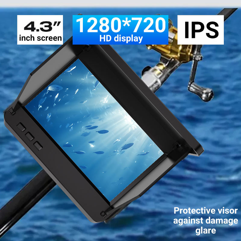 4,3 inch ijsviscamera viszoeke - Fishing Camera recensie en prijs