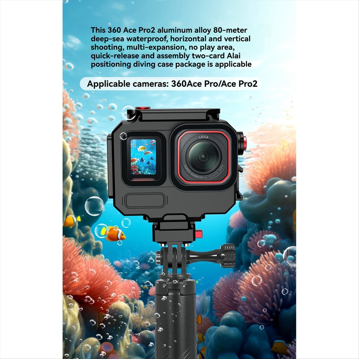 M05K 263FT/80M Waterdichte Cas - Underwater Camera recensie en prijs