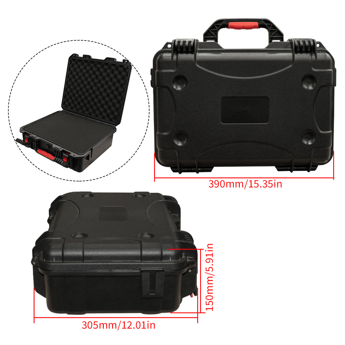 Draagbare gereedschapskist met - Fish Finder Case recensie en prijs