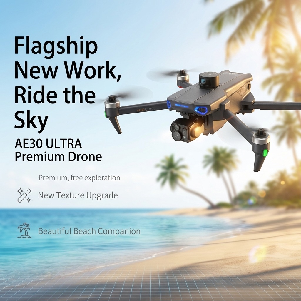 NIEUWE AE30 Ultra GPS Drone 4K - Fishing Camera recensie en prijs